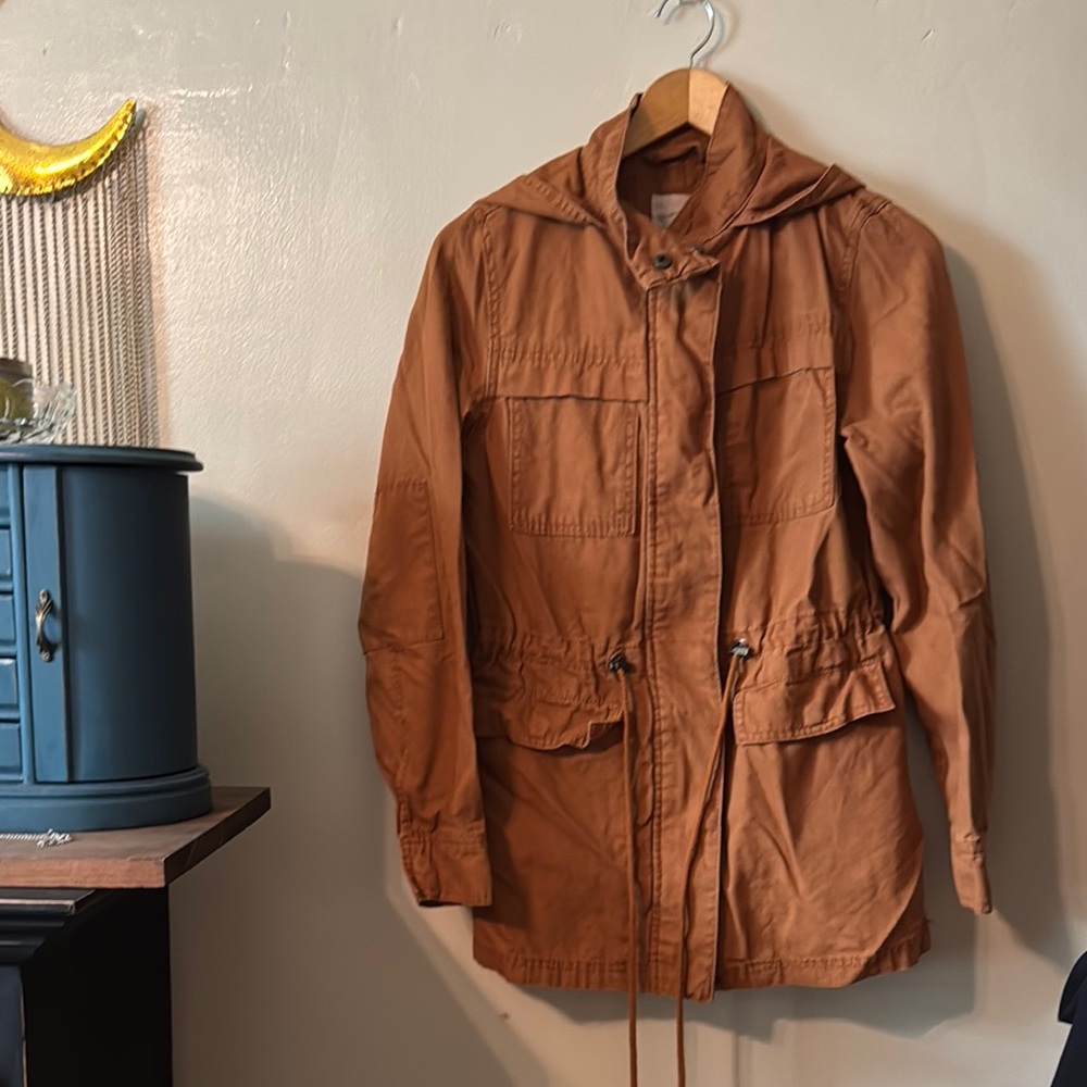 ❤️🧡🤎🍄‍🟫Universal Thread terra cotta Military Field Jacket